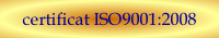 Edition du certificat ISO9001 : 2000